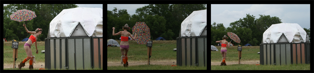 parasol triptic